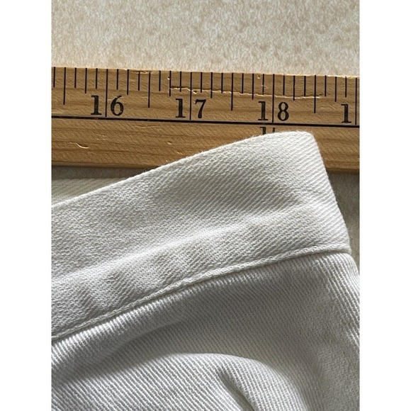 Lauren Ralph Lauren Classic Straight Stretch Jeans Womens Size 16 Beige 36x29 - Picture 10 of 13